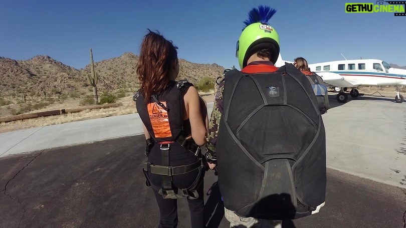 Addison Riecke Instagram - THANK YOU @skydivephoenix best time ever Phoenix, Arizona