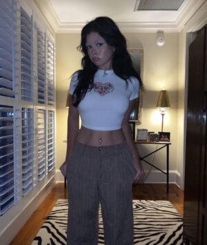 Addison Riecke Instagram - Thank u sm for the shirt @michellesoutoftown <3 xo
