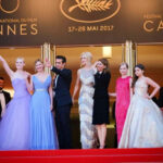 Addison Riecke Instagram - Words can't begin to describe how amazing this journey has been. Truly surreal. To be surrounded by this amazing cast has been a blessing! Love you Sofia and Youree! XOXO #cannes2017 #BeguiledMovie Stylist: @jasmine.caccamo Dress: @csiriano Shoes: @badgleymischka Cocktail Ring: @gaudess Rose gold rings/Necklace: @jillianabboud Hair: @sheridanwardhair Makeup: @marinagravani Palais des Festivals, Cannes
