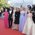 Addison Riecke Instagram - Words can't begin to describe how amazing this journey has been. Truly surreal. To be surrounded by this amazing cast has been a blessing! Love you Sofia and Youree! XOXO #cannes2017 #BeguiledMovie Stylist: @jasmine.caccamo Dress: @csiriano Shoes: @badgleymischka Cocktail Ring: @gaudess Rose gold rings/Necklace: @jillianabboud Hair: @sheridanwardhair Makeup: @marinagravani Palais des Festivals, Cannes