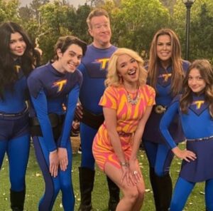Addison Riecke Instagram - THUNDERMANS RETURN IS STREAMING NOW ON @paramountplus !!!! :’’’)))))) <3 !!!!!! This was such a wonderful experience for all of us and now we get to share it with you ⋅* ‧₊