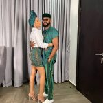 Adesua Etomi-Wellington Instagram - Mum & Dad 😍😍😍😍 The theme was 'Owambe' so my baby and I gave them 'Owambe Lite' 🤣🤣🤣 1/3. Help me thank @jemimaosunde for the inspiration because of her, you will get 3 of 3. 🙏 Make up by @t.alamodebeauty Gele by @gelebyboj Skirt by @benaya_official Bankys outfit @trax_apparel