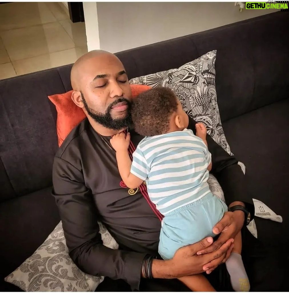 Adesua Etomi-Wellington Instagram - I love watching you with our son I love the way your face lights up everytime you come home from work and you see him I love how he screams PAPA with so much Joy I love how his intelligence tickles and amazes you I love how you watch videos of him over and over again I love how your eyes sparkle when you look at him Every now and again, I take the time to just watch you two and it's beyond beautiful 😍😍😍😍😍😍😍 The bond you share is magical. Zaiah is obsessed with you and it's easy to see why. You are so affectionate, attentive, patient, funny and kind. Even though you're 40+🤭🤣🤣🤣🤣 you play football with him. No matter how tired you are, you still find the strength to chase him around the living room. It's the little things bubba. You're the best Papa Z. Thank you for ALL the things you do because YOU DO SOOO MUCH. You're a present Papa, the best papa, the exact kind of father I prayed our children would have. The best person I could have been on this parental journey with. We are so blessed to call you our own. I knew it last year and even more so this year, that you're the best Papa Ever liveth. Happy fathers day my love. Words will never be enough. I love you