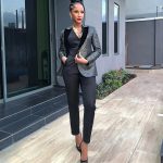 Adesua Etomi-Wellington Instagram - Looking like a boss babe to Part 2 of #achocolatelovestory 😍💃🏽😍 Have you seen my date @jemimaosunde? Make up: @t.alamodebeauty😍 Outfit by the dopestttt @atafo.official 🙌😍
