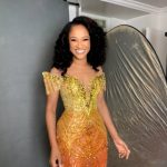 Adesua Etomi-Wellington Instagram - MAGIC Gorg Make up:@t.alamodebeauty Gorg dress: @matopeda.atelier Gorg Hair : @inudidit1 #echoke #chokentit? #stolethatfrommycommentsection #itsminenow #lol