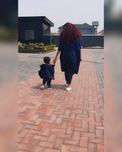 Adesua Etomi-Wellington Instagram - I still can't believe I get to be your mama. Zaiah, you are EVERYTHING ❤❤❤😍😍😍 I received my first mother's day card from Zaiah and he wrote the sweetest words. Watch till the end🤣🤣🤣🤣🤣🤣😍😍😍😍😍😍 Happy mothers day ❤❤❤ #mamaZ