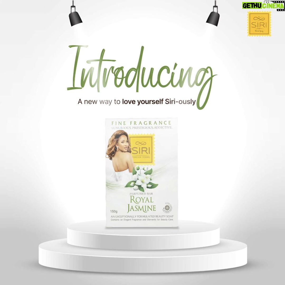 Adesua Etomi-Wellington Instagram - We have a new Siri variant, guys!💃🏽💃🏽💃🏽💃🏽😍😍😍 Introducing the SIRI ROYALE JASMINE, a unique perfumed soap that deep cleanses your skin while invigorating your senses with the amazing scent of the jasmine flower. Experience the joy of a relaxing bath that leaves your skin fresh and soft with @siribeautysoap Available in stores near you. Look good, feel good, SMELL good. 😍😍😍 #LoveYourSkinSIRIously #SiriBeautySoap