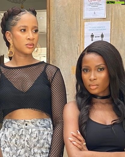 Adesua Etomi-Wellington Instagram - You've been bugging my life for 7years and I won't have it any other way. My designer handbag, my sister, my pest, my 'sometimes' gym buddy( cause you're not really focused), my baby's God mummy. Here's what I've learnt about you in 7 years. You are consistent. You are exactly who you say you are. You are fiercely loyal. I have never questioned this for a single day in 7 years. You ALWAYS show up for me. You have been there for every high point of my life and more importantly, for every low point. You are hilarious in the driest way possible 🤣🤣🤣🤣 You and K-dramas are one 🤞 You are soooo smart (save this, I only say it once a year)🤣🤣🤣 You are incredibly talented. You are sooo thoughtful. You are more beautiful on the inside than the outside which is a huge deal cause you are GORGEOUS on the outside. (Save this too. Once a year, dear) You don't have too much sense when you're in love (work on it this year dear) My secrets are safe with you. In a world where people feel the need to share details of your life with others, I have never worried about this with you. Whatever I tell you is safe. Thank you. These are just a few points, if I write everything, one post would not be enough. I guess what I'm trying to say is, I love you very much and I am incredibly grateful for you. One last thing, pls marry so that I can transfer this stress to your husband. I'm not complaining oh....but I will appreciate it. Fenxxxx. May God keep you, bless you, uphold you and announce you to the world. May lines fall unto you in pleasant places. May others be blessed just by knowing you. May you become a channel of blessings. May the works of your hands prosper. I pray that God gives you a birthday present that money can't buy in Jesus name. Amen. Happy birthday sister❤️❤️❤️