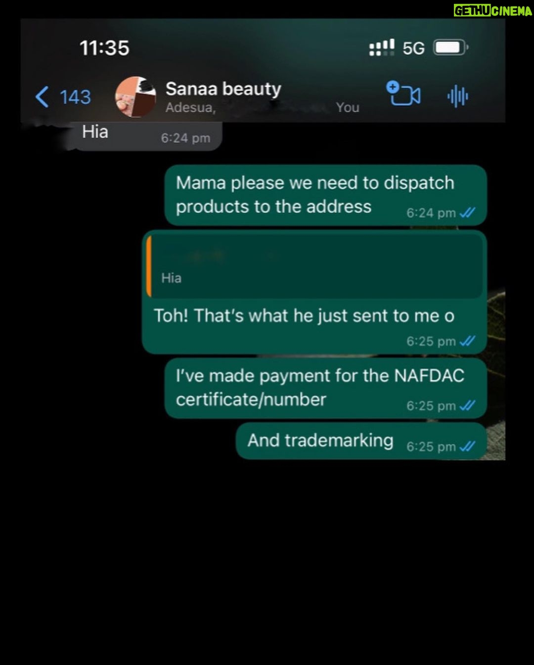 Adesua Etomi-Wellington Instagram - The journey…….. NAFDAC. First of all, we would like to say a big thank you to Dr Mrs Dora Akunyili for all the work she did. May her soul continue to rest in peace. We knew how important it was for us to be NAFDAC certified as this has been put in place to cater to the well being of consumers and so we began the journey of NAFDAC certification in May 2022. We got a global listing and were issued our number in September 2023. Sanaa Beauty was launched a month after. PS: These screenshots and videos are from the personal archives of the team. This was used to document the journey. It was an intricate process that took a lot of time. A true masterpiece is never rushed. #Youareaworkofart #SanaaBeauty #TheJourneytonow