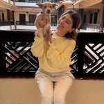 Aditi Bhatia Instagram - to the most special experience of my life 🥹🐾 welcome home Ollie ♡