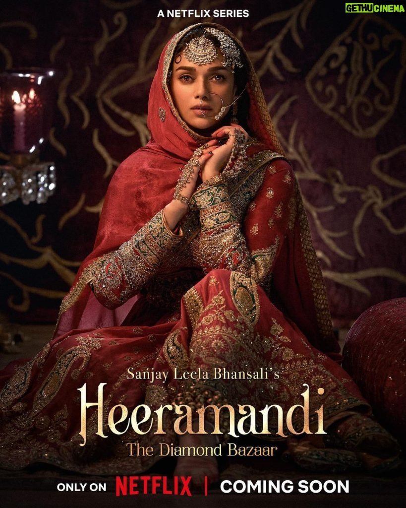 Aditi Rao Hydari Instagram - She yearns for freedom, and not just her own❤️ Introducing @aditiraohydari as Bibbojaan. Heeramandi: The Diamond Bazaar is coming soon, only on Netflix! #Heeramandi #HeeramandiOnNetflix #NextOnNetflixIndia #SanjayLeelaBhansali @bhansaliproductions @prerna_singh6 @m_koirala @aslisona @sharminsegal @therichachadha @iamsanjeeda @sudeepchatterjee.isc @limaye.mahesh @rimpleandharpreet @junglijay @ashhna.srrivastava @arvigill @mitaksharakumar @snehil.dixit.mehra @vibhupuri @ashishpatil_the_lavniking @ragul_dharuman @subratachakraborty706 @amitsray @sanal.george @moinbeg @preetisheel @chandrakant_sonawane @shreyaspuranikofficial @shriparamanijewels @iamkrutimahesh @divynidhisharma @huentsang @shrutimahajancasting