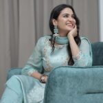 Aditi Ravi Instagram - bl-ue-ming 🩵 👗 @trose_by_isabella #blue #insta #instagram