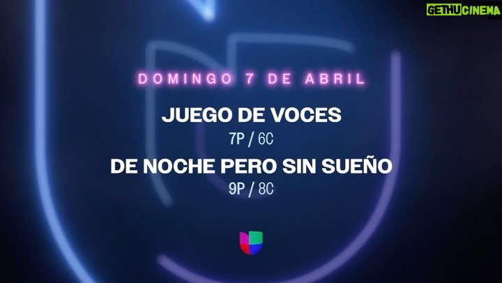 Adrián Uribe Instagram - ¿Listos para que sus domingos sean más divertidos? 🙌 No te pierdas el domingo 7 de abril a las 7P/6C el estreno de #JuegoDeVocesUS y a las 9P/8C el regreso de #DeNochePeroSinSueño. 🔥😎