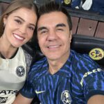 Adrián Uribe Instagram – Vamos Americaaa!!!💛💙 #SomosAguilas 😍🦅 Estadio Azteca