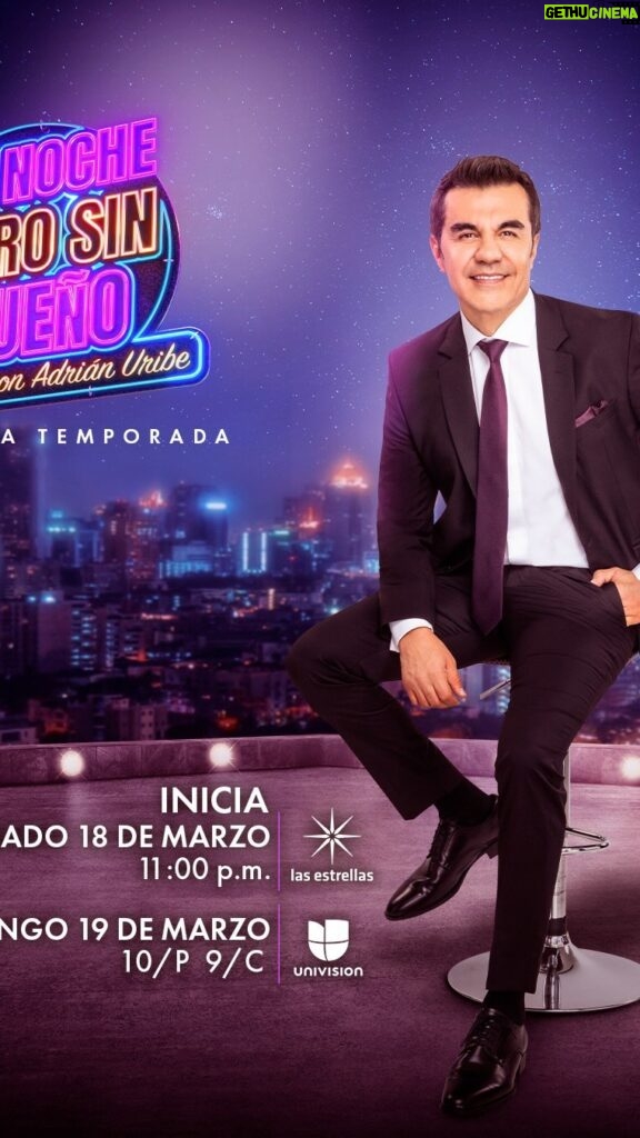 Adrián Uribe Instagram - Se viene la segunda temporada!😃🙏 @denochesinsueno