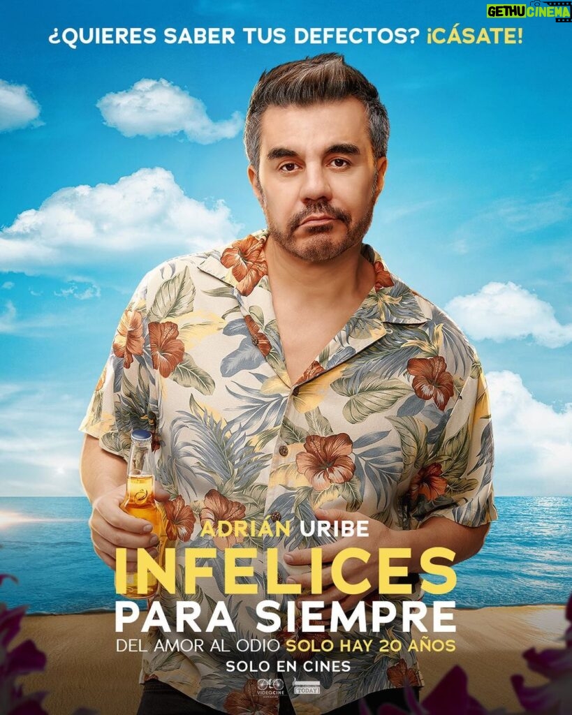 Adrián Uribe Instagram - Sé que muchos de ustedes se sentirán identificados con Alfredo. Conózcanlo en #InfelicesParaSiempre, próximamente en cines. #Videocine #CineMexicano #AdriánUribe #ComediaMexicana