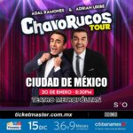 Adrián Uribe Instagram - ¡Por fin en México! llega @ChavoRucosTour al Teatro Metropolitan y no se lo pueden perder 🗓️ 20 de enero 🕰️ 8:30 PM 🎟️ @ticketmaster_mx Ciudad De México