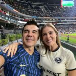 Adrián Uribe Instagram – Vamos Americaaa!!!💛💙 #SomosAguilas 😍🦅 Estadio Azteca