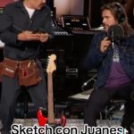 Adrián Uribe Instagram - Sketch con @juanes 😂 @denochesinsueno