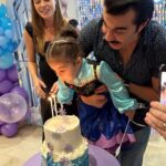 Adrián Uribe Instagram - Hace 3 años llegaste a cambiarnos la vida! Feliz cumple años mi amor! #Emily 😍❤️🎉