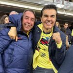 Adrián Uribe Instagram - Así se vivió la 14 🦅💛💙 @clubamerica 🏆 #americacampeon Estadio Azteca