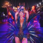 Adriane Galisteu Instagram – Aplaudir e ajudar a contar esta história! Venho forte com todas as mulheres poderosas  comigo!!! Com todo meu amor @oficialportela 💙🤍 #carnavaldagalisteu #carnaval #portela #azulebranco  fotos- @agenciabrazilnews Marques De Sapucai Sambodromo