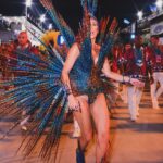 Adriane Galisteu Instagram – Aplaudir e ajudar a contar esta história! Venho forte com todas as mulheres poderosas  comigo!!! Com todo meu amor @oficialportela 💙🤍 #carnavaldagalisteu #carnaval #portela #azulebranco  fotos- @agenciabrazilnews Marques De Sapucai Sambodromo