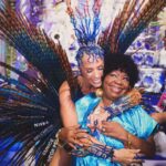 Adriane Galisteu Instagram – Aplaudir e ajudar a contar esta história! Venho forte com todas as mulheres poderosas  comigo!!! Com todo meu amor @oficialportela 💙🤍 #carnavaldagalisteu #carnaval #portela #azulebranco  fotos- @agenciabrazilnews Marques De Sapucai Sambodromo