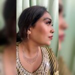 Afsana Khan Instagram - ❤️ Beautiful necklace Gift from @jaani777 veera 🧿❤️ Sare like kr rehe ho tuc thx 🙏