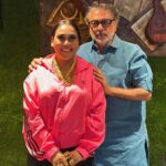 Afsana Khan Instagram - Blessed ❤️🙏💫🧿 Love respect Legend #sanjayleelabhansali 🙌🙏 Mumbai, Maharashtra