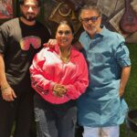 Afsana Khan Instagram - Blessed ❤️🙏💫🧿 Love respect Legend #sanjayleelabhansali 🙌🙏 Mumbai, Maharashtra