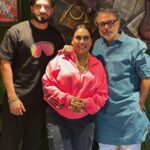 Afsana Khan Instagram - Blessed ❤️🙏💫🧿 Love respect Legend #sanjayleelabhansali 🙌🙏 Mumbai, Maharashtra
