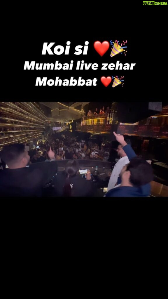 Afsana Khan Instagram - Koi si X zeharmohabbat Live in launching Mumbai party 🎉🙏❤️ Mumbai, Maharashtra