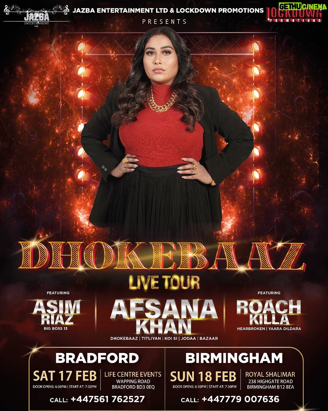 Afsana Khan Instagram - are u ready 🇬🇧 Uk Am coming with my superhitt tracks Koi si, Titliiyaan and Dhakka Ready for enjoy 💫🙏❤️ @jazbaentertainmentuk @lockdownpromotions @roachkillaofficial @asimriaz77.official Chandigarh, India
