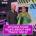 Afsana Khan Instagram - What a voice @itsafsanakhan 🤌🏽✨ Listen to @iharoonrashid’s full interview on our YouTube channel 🎥