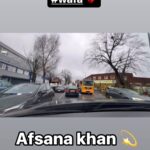 Afsana Khan Instagram – Wafa ❤️🙏🇬🇧