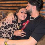 Afsana Khan Instagram - Happy Valentine’s Day My love @saajzofficial 🧿❤️🌹 #love #husband #wife #uk #london Birmingham, United Kingdom