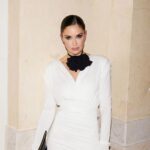 Agata Mutsenietse Instagram - В этот вечер как-то особенно хотелось пококекничать… нууууу, пококекничать, кокетство!!! Кокек… ну вы поняли) 🫶🏻 Спасибо @vikulin_d за такой чудесный вечер 🩷 смотрите все сериал «Тонкий вкус» на @kinopoisk На мне чудесное платье @rally.moscow Muah @beliysad