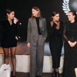 Agata Mutsenietse Instagram - Это волшебное мероприятие, ведь именно здесь, твое свободное творчество в коллаборации с любимыми людьми - помогает другим людям! @action_charity 🩷 Спасибо @a030aa @eugenpo что позволили нам быть важными людьми в судьбе других людей 🩷 Dress: @rally.moscow Muah: @burobeauty