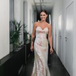 Agata Mutsenietse Instagram - Ренатик, ты просто всегда бери у меня интервью 🩷Ай лов ю! Вы только посмотрите какую красоту мы натворили для @postamagazine Отдельная любовь пространство @km20food Ну и платья как мы помним уже лучшие в @rally.moscow 🩷 KM20 FOOD