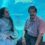 Ahana Kumar Instagram - A fun day walking through Orchard Road , hanging on Cable Cars and seeing lots and lots of Fishes 😌🐟 #Singapore 🌸