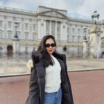 Ahana Kumar Instagram – after a rather splendid high-tea with our friends at the Buckingham Palace ☺️🤪 Buckingham Palace, London