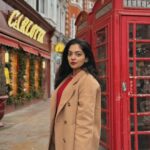 Ahana Kumar Instagram - tell me you’re in London without telling me you’re in London ☎️ Marylebone London