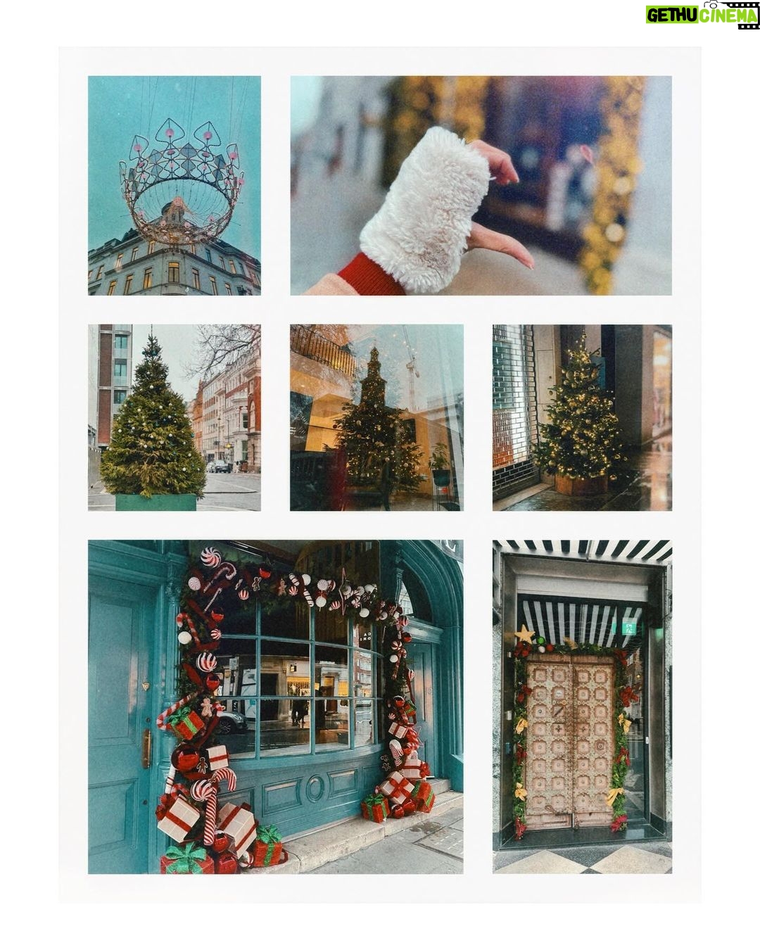 Ahana Kumar Instagram - hope you all had a very berry merry Christmas ♥️🎄✨ also , hello London 😘 ( a Christmas that looks and feels like this is something we’ve dreamt of as kids. Thankyou Universe for making it happen ♾️ ) #ChristmasInLondon #AllLitUp 🌟 London, Unιted Kingdom
