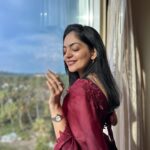 Ahana Kumar Instagram - blooming with grace , resilience and a touch of wild elegance 😊 saree @ange.in ✨ location @otrivandrum 🤍