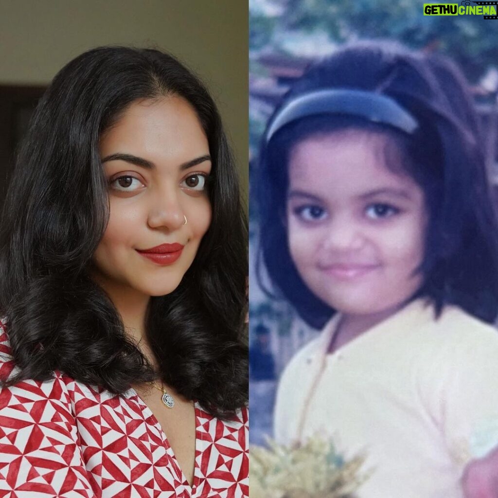 Ahana Kumar Instagram - I am a professional collage-maker 28 years // 4 years primary difference between both images : visibility of neck ☺️