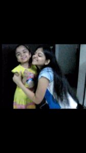 Ahana Kumar Instagram - Happy birthday to my Ammuuuuuuuu😌🫢😘 Keep entertaining me with your baby voices and jokes hahahahaaha! Wishing that our bond stays like this forever and ever <3 Btw I love your new hair cut ‘FAN HOGAYA MAI AAPKI’🤭🫶🏻I love you so much my 10 years older sister Ahaaaaaanaaaa😘😘😘 🫶🏻 #happybirthday #happybirthdayahaanakrishna #ahaanakrishna