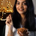 Ahana Kumar Instagram – Given my hectic schedule and the demands of my job, it’s tough to keep my skin in top shape. That’s where almonds come in. I eat them daily because they’re not only good for my overall health but also help in enhancing skin glow. ✨

#healthysnacking #almonds #paidpartnership #collab 💫