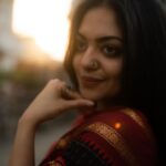 Ahana Kumar Instagram – sunsets by the temple 

shot by @studio.molecule 

styled by me

wearing a lovely saree that belongs to @sindhu_krishna__ 

#Madras