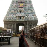 Ahana Kumar Instagram – sunsets by the temple 

shot by @studio.molecule 

styled by me

wearing a lovely saree that belongs to @sindhu_krishna__ 

#Madras